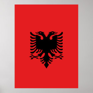 Flag of Albania Poster