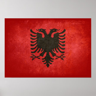 Flag of Albania Poster