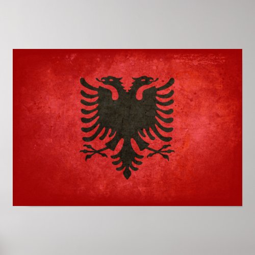 Flag of Albania Poster