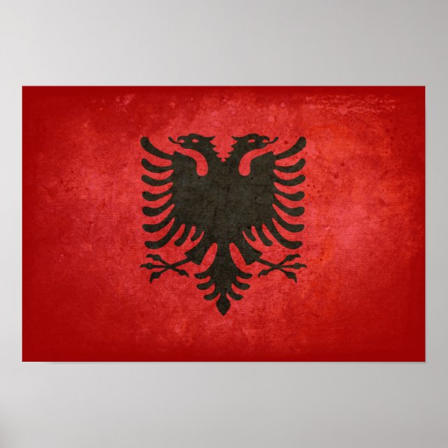 Flag of Albania Poster (Front)
