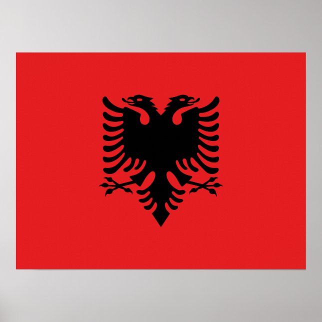 Flag of Albania Poster (Front)