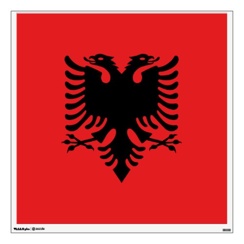 Flag of Albania Wall Decal