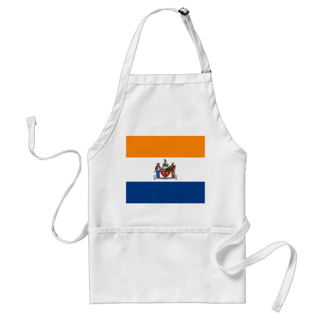 Flag of Albany, New York Adult Apron (Front)