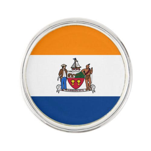 Flag of Albany New York Lapel Pin