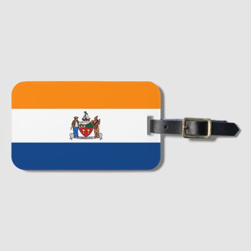 Flag of Albany New York Luggage Tag