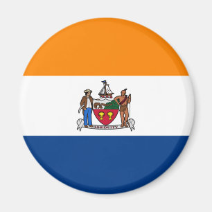 Flag of Albany, New York Magnet