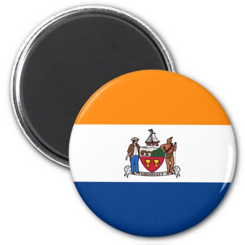 Flag of Albany New York Magnet