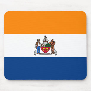 Flag of Albany, New York Mouse Pad