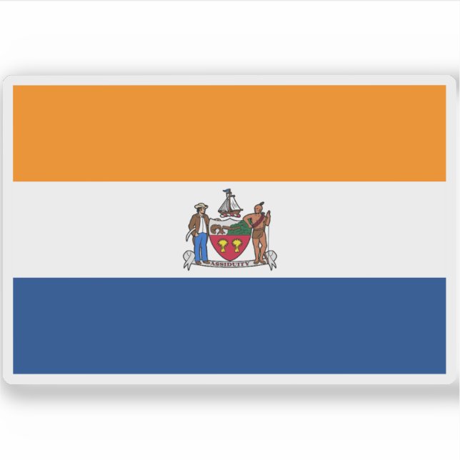 Flag of Albany, New York, USA Sticker (Front)