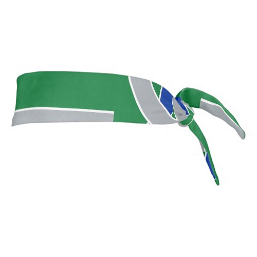 Flag of Albany Oregon Tie Headband