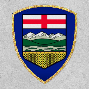 Flag of Alberta - CANADA Patch