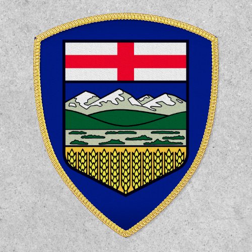 Flag of Alberta _ CANADA Patch