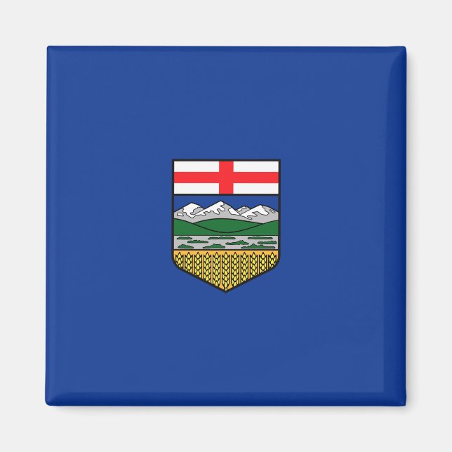 Flag of Alberta Magnet (Front)