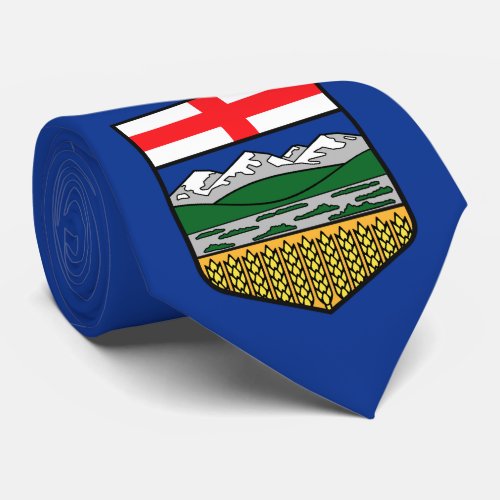 Flag of Alberta Neck Tie