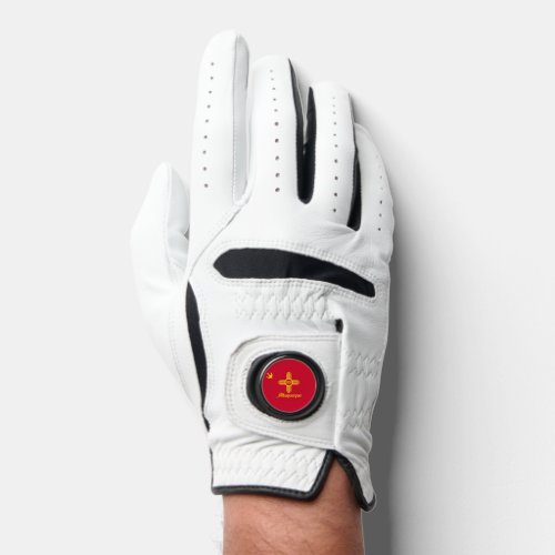 Flag of Albuquerque New Mexico  Golf Glove