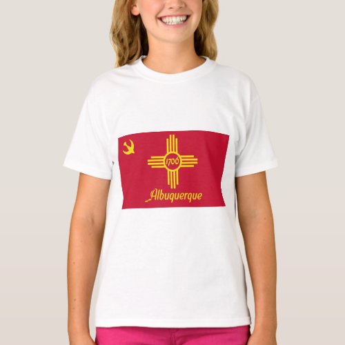 Flag of Albuquerque New Mexico T_Shirt