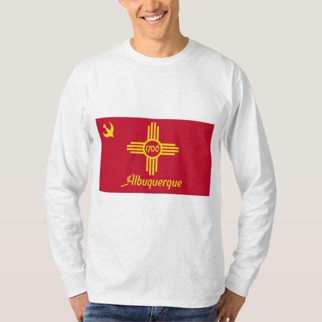 Flag of Albuquerque (New Mexico) T-Shirt (Front)
