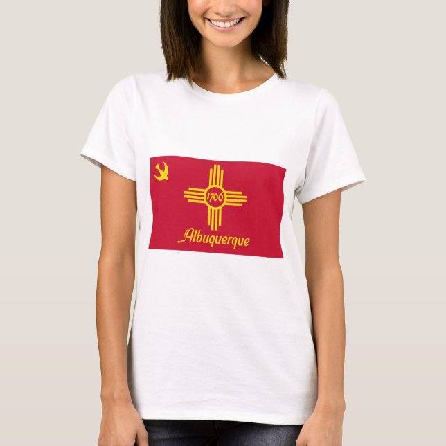 Flag of Albuquerque (New Mexico) T-Shirt (Front)