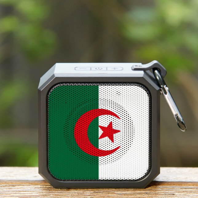 Flag of Algeria Bluetooth Speaker (Insitu(Outdoor))