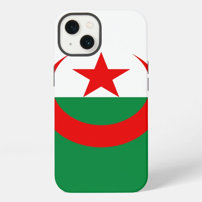 Flag of Algeria Iphone Case (Back)