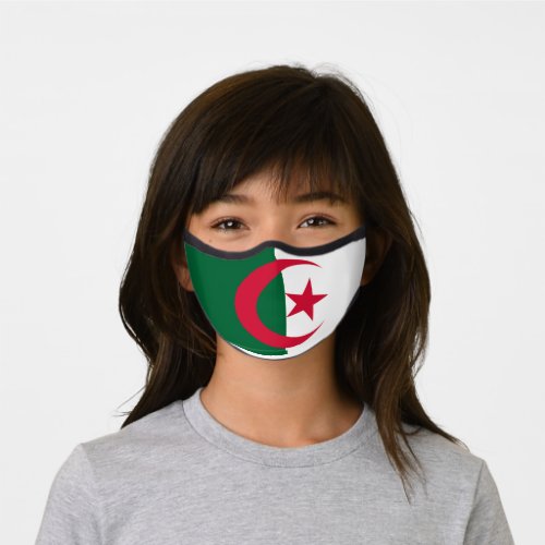 Flag of Algeria Premium Face Mask
