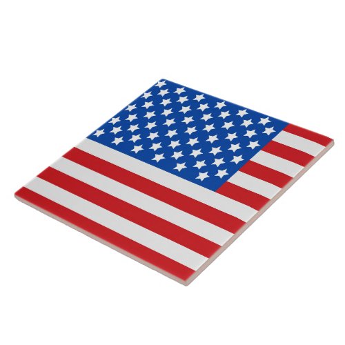 Flag of America Ceramic Tile