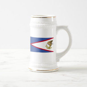 Flag of American Samoa Beer Stein