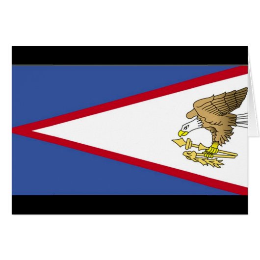Flag of American Samoa Cards (Front Horizontal)