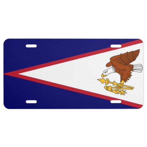 Flag of American Samoa License Plate