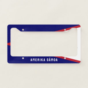 Flag of American Samoa License Plate Frame