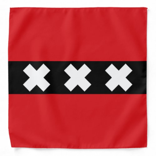 Flag of Amsterdam Bandana