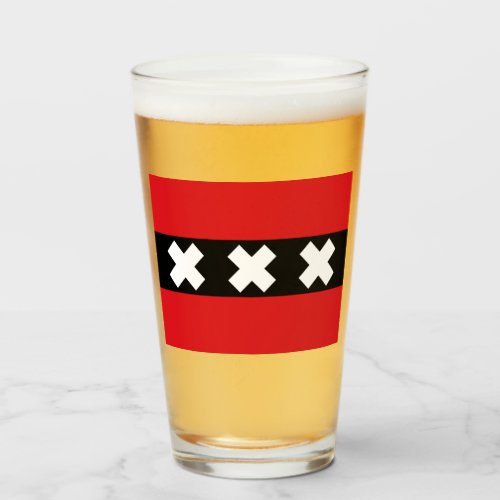 Flag of Amsterdam Glass