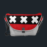 Flag of Amsterdam Messenger Bag<br><div class="desc">Flag of Amsterdam Messenger Bag</div>