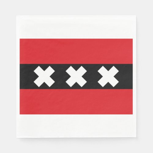 Flag of Amsterdam Napkins