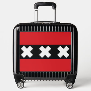 Flag of Amsterdam, Netherlands Luggage