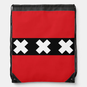 Flag of Amsterdam, Netherlands Tote Bag
