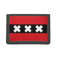 Flag of New Orleans, Louisiana Trifold Wallet