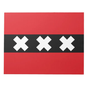 Flag of Amsterdam Notepad
