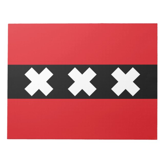 Flag of Amsterdam Notepad (Front)