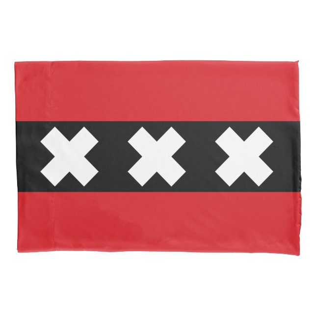 Flag of Amsterdam Pillow Case (Front)