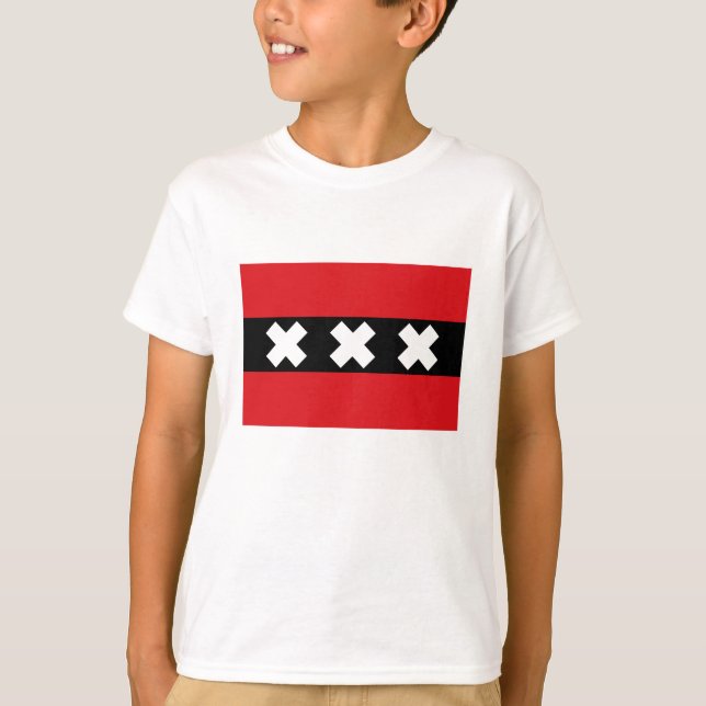 Flag of Amsterdam T-Shirt (Front)