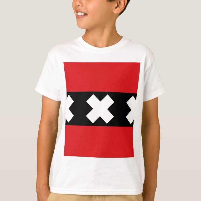 Flag of Amsterdam T-Shirt (Front)