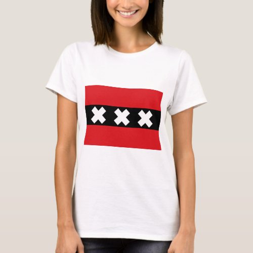 Flag of Amsterdam T_Shirt