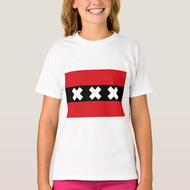 Flag of Amsterdam T-Shirt (Front)