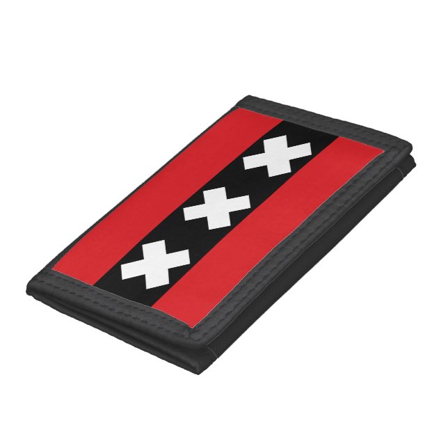 Flag of Amsterdam Trifold Wallet (Bottom)