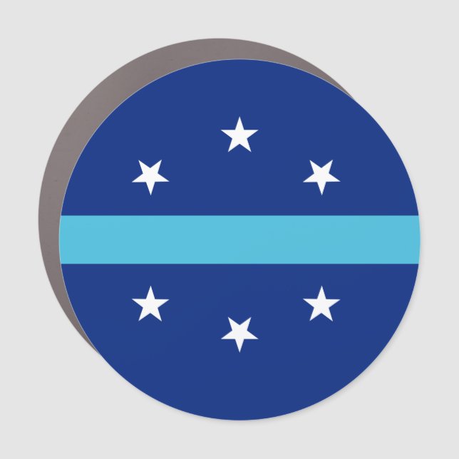 Flag of Anaheim, California Car Magnet (Front)