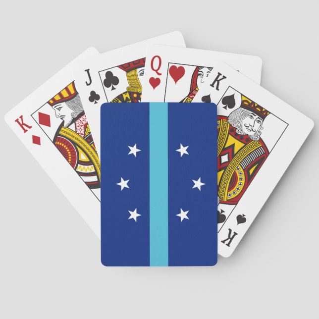Flag of Anaheim, California Poker Cards (Back)