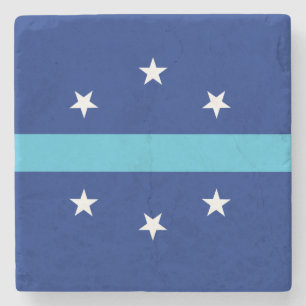 Flag of Anaheim, California Stone Coaster