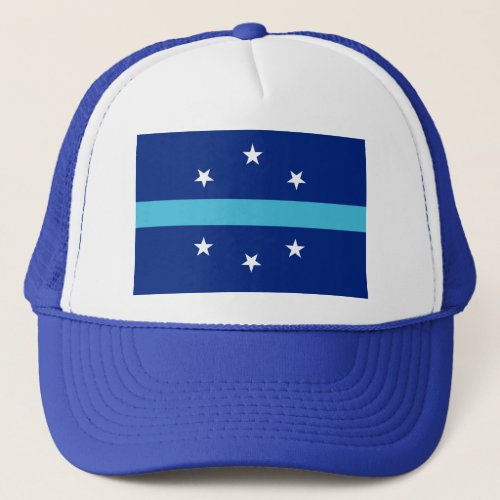 Flag of Anaheim California Trucker Hat