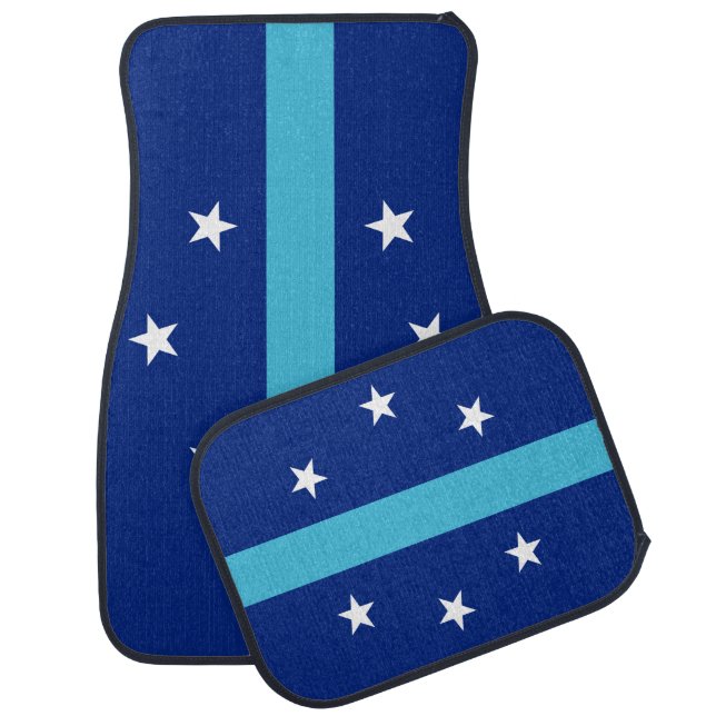 Flag of Anaheim (California, USA) Car Floor Mat (Set)